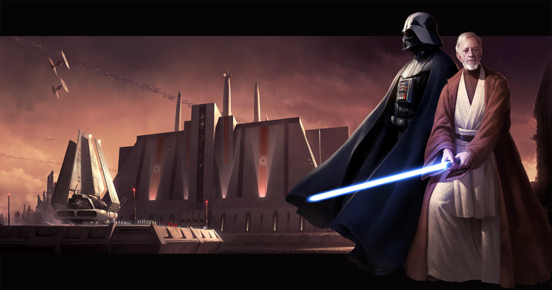 Illustration for article titled Star Wars Space Battle Has No Chill